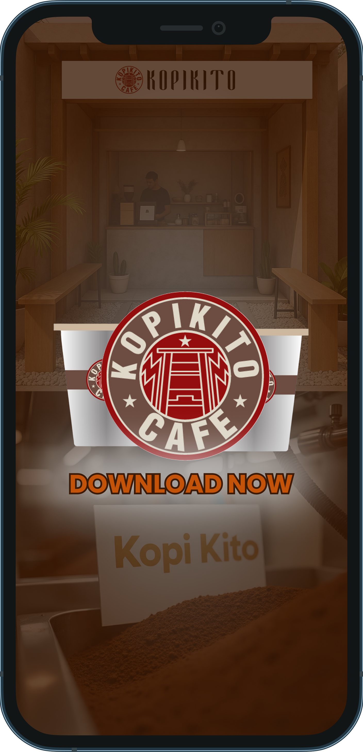 Tampilan Aplikasi Kopi Kito